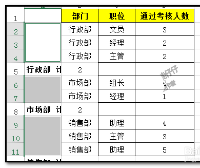 excel表格中相同内容的单元格怎么合并