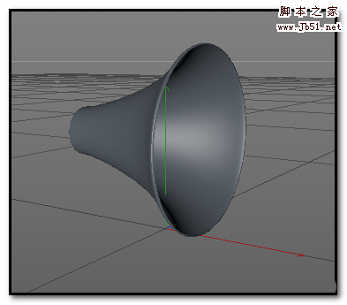 C4D如何绘制喇叭模型