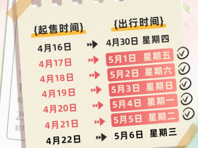 五一假期首日火车票今日开售,超全抢票攻略来了