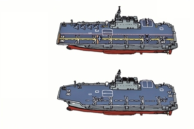 日本出云级直升机驱逐舰“换头”