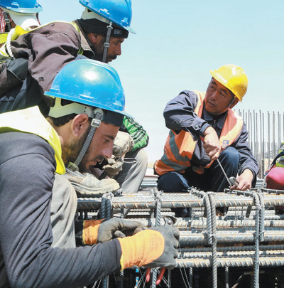 “用责任和汗水建设非洲第一高楼”