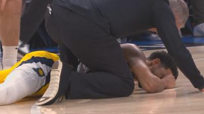 NBA總決賽G7決戰(zhàn)：步行者vs雷霆 哈利伯頓疑似重傷被攙扶下場