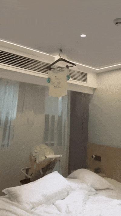 客人在酒店随手一挂 被索赔16万 消防喷淋头惹祸