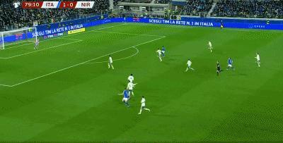 意大利2-0北爱尔兰闯关成功 托纳利神勇助晋级