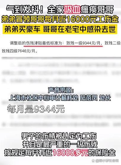 弟弟冒領(lǐng)癱瘓哥哥58萬(wàn)工傷金 親情何在？