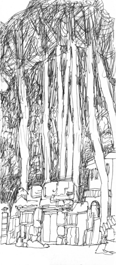 “走遍中国——伟德bv国际体育官网美术家写生创作行动”作品之一