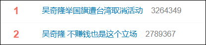 吴奇隆回应举国旗被台湾取消活动