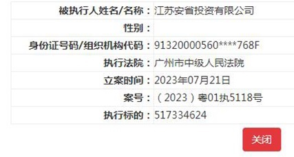 国美控股集团等被强执 执行标的超5亿元