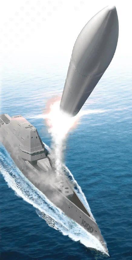 未来“朱姆沃尔特”级驱逐舰还要换装高超音速导弹
