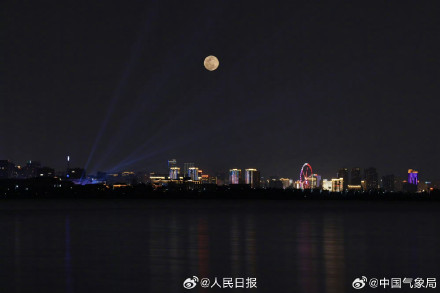 收藏！昨晚的你，看到满月了吗？龙年第一轮满月亮相天际