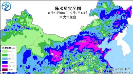 未来十天京津冀等地仍多降雨