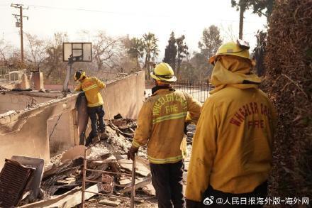 媒體：美國阻止山火蔓延“路漫漫”