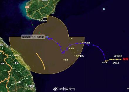 三亞已出現(xiàn)10級最大陣風 臺風“蝴蝶”逼近增強
