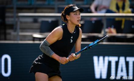 王欣瑜挑落世界第二高芙，首进草地赛八强