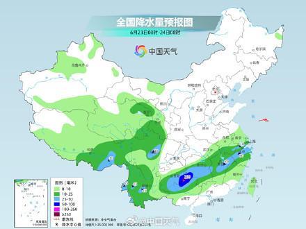 强降雨持续影响江南等地