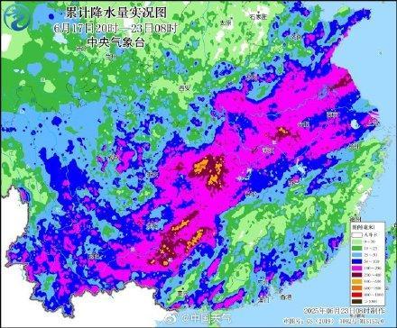南方降雨一轮又一轮！明后天为降雨集中时段