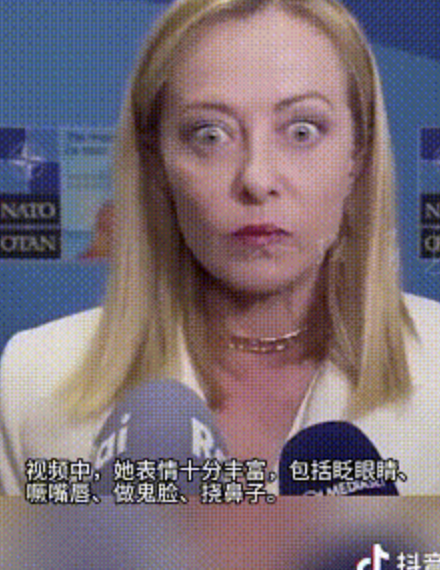 意總理北約峰會上表情豐富引熱議