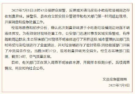 甘肅一小吃街垃圾桶周邊有刺鼻異味