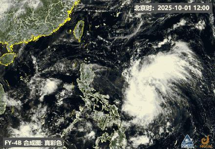 新台风打直球又又又将直奔琼粤沿海 路径明朗走得直溜