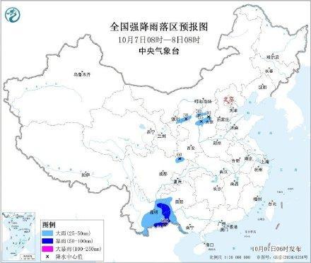 贵州云南广西局地大到暴雨