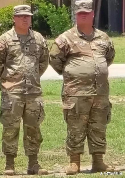 美国大兵胖成球,防长气疯急挽尊 体能危机引热议