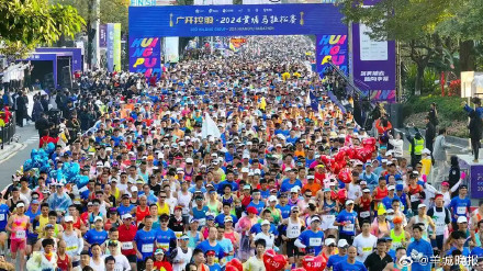 马拉松赛发布“手铐型