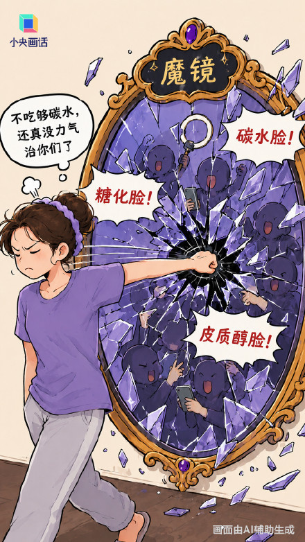“碳水脸”背后的焦虑生意 伪科学流量套路