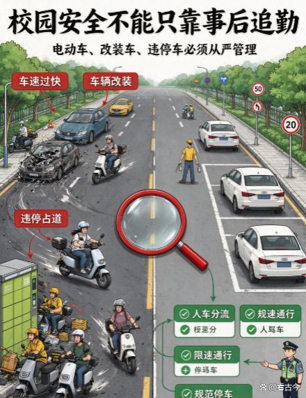 女生校内被撞身亡 家属质疑四方同责 事故责任引发争议