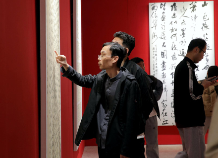 全国第十三届书法篆刻展览（山西展区）省城开幕