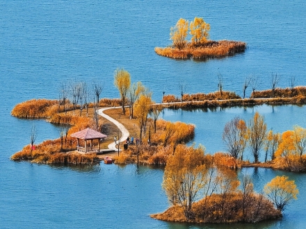 省城汾河四期美景如画