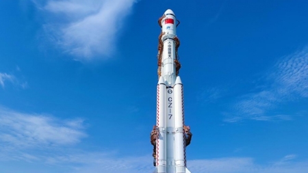China bereitet Start des „Tianzhou-3“-Raumschiffs vor