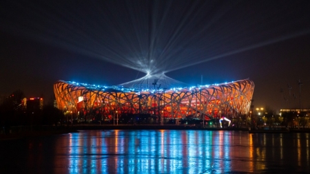 Xi Jinping nimmt an der Eröffnungsfeier der Olympischen Winterspiele in Beijing teil