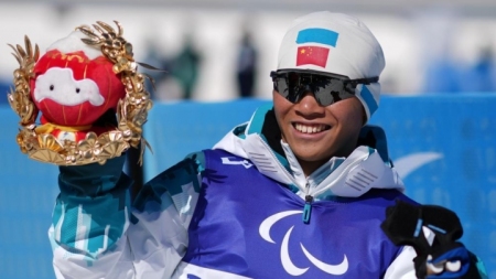 Beijing 2022: Liu Mengtao gewinnt Gold für China im Para-Biathlon über die sitzende Mitteldistanz der Männer