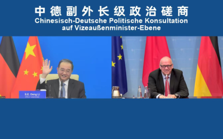 Chinesisch-deutsche politische Konsultation auf Vizeaußenminister-Ebene