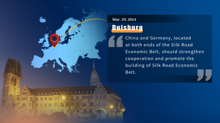 China und Deutschland fördern gemeinsam Aufbau des Wirtschaftsgürtels entlang der Seidenstraße
