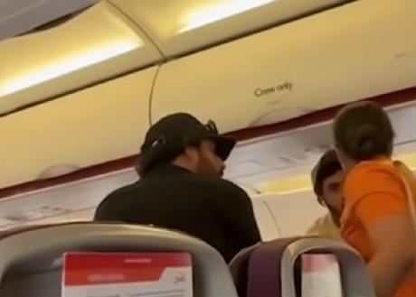 泰国航班一男子大闹机舱，忘记行李要求飞机返回