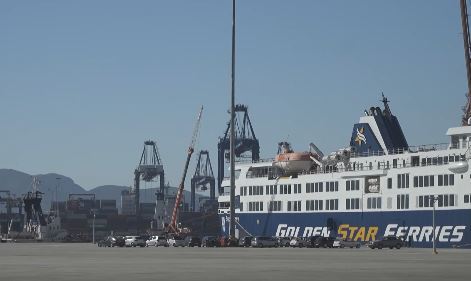 中国投資によるギリシャ・ピレウス港のRORO船用埠頭拡張プロジェクトが竣工