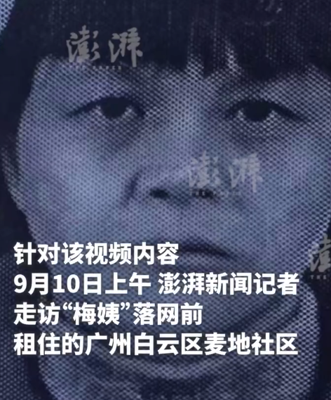 梅姨生活视频经邻居确认：夜晚与“儿子”收摊骑推三轮车回家
