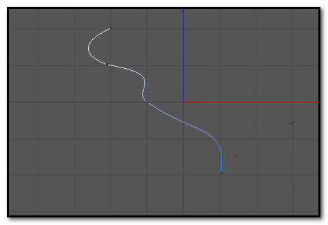 C4D画笔工具绘制的曲线怎么添加点