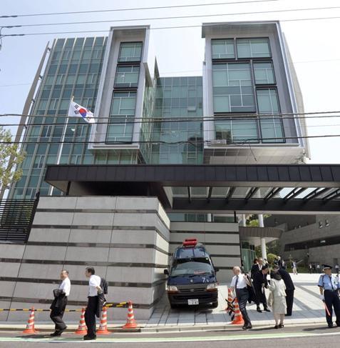 韩驻日使馆收到威胁邮件 威胁要炸毁使馆