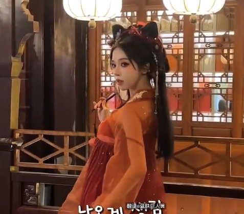 在油管播放量近300万 韩网狂夸韩女的上海汉服妆造