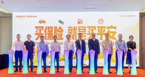 平安产险湖北分公司发布“车险三省名片”暨“红绿灯”道路安全风险减量公益行动