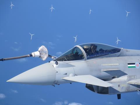 英国皇家空军计划完全使用SAF燃料为加油任务提供动力