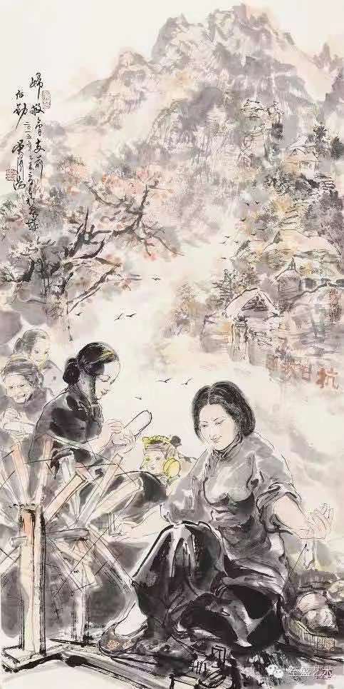 《卫青拓疆》吴泽浩《戚继光》部分参展画作欣赏著名国画大家吴泽浩