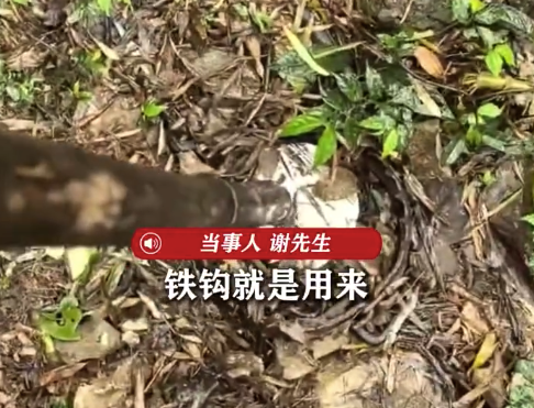 男子发现捕兽夹开车120公里返回拆除