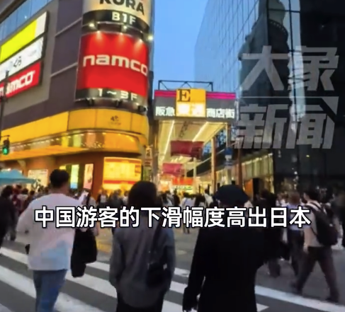 大阪中国游客锐减61.5%,日媒着急
