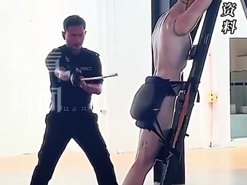 新加坡鞭刑执行画面！新加坡将对诈骗份子处鞭刑最多24鞭还要坐牢交罚款