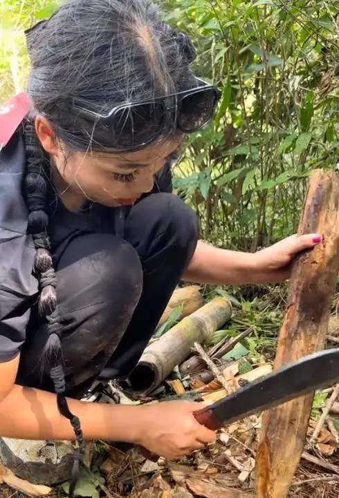 荒野求生女选手冷美人最新发声 极限挑战的反思