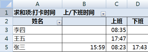 excel怎么制作考勤表模板公式