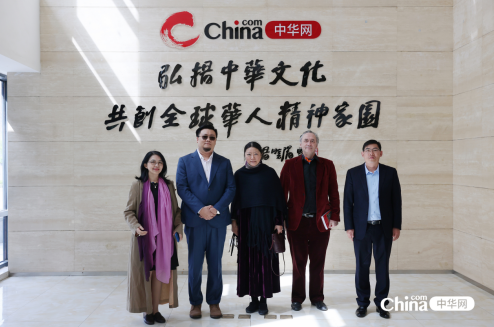 法国著名社会活动家蒂埃里·普罗沃斯夫妇莅临中华网参观指导